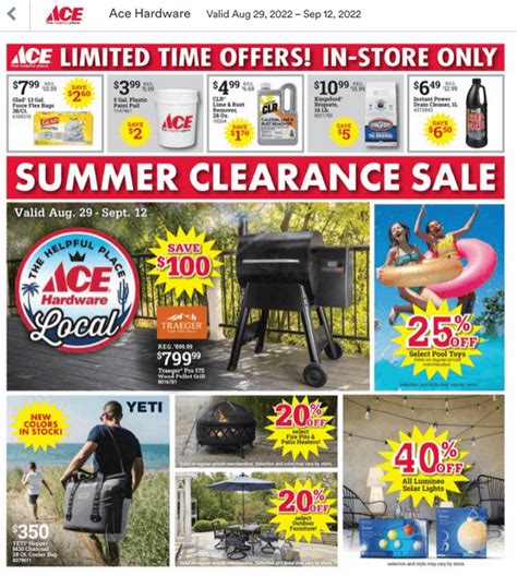 Ace Hardware Weekly Ad Aug 29 Sep 12 2022