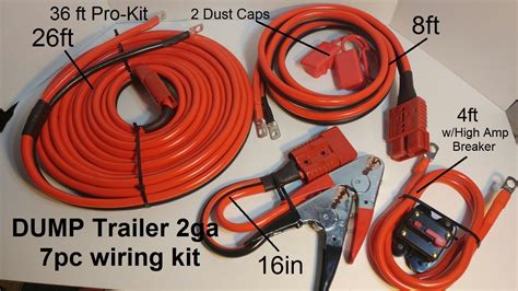 Dump Trailer Wiring Kit