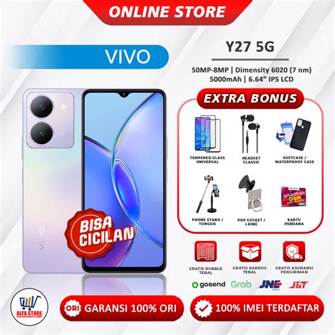 Jual Vivo Y27 5G Vivo Y27 4G NFC Ram 6 6Gb 128Gb Vivo Y27s NFC Ram 8