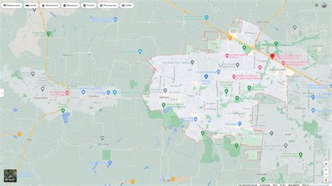 Hillsboro, Oregon Map