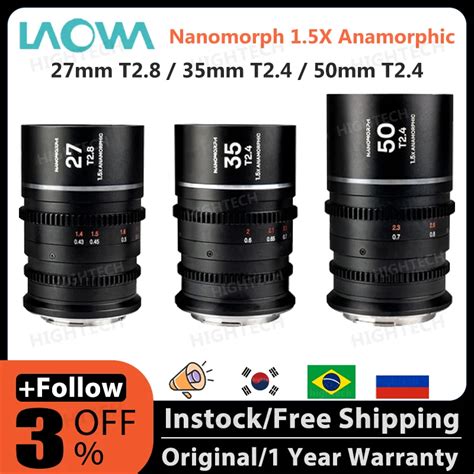 Venus Optics Laowa Nanomorph X Anamorphic Mm T Mm T Mm