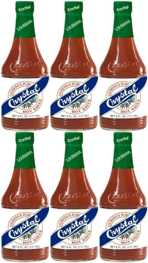 Amazon Crystal Hot Sauce 6 Oz Pack Of 2 Grocery Gourmet Food