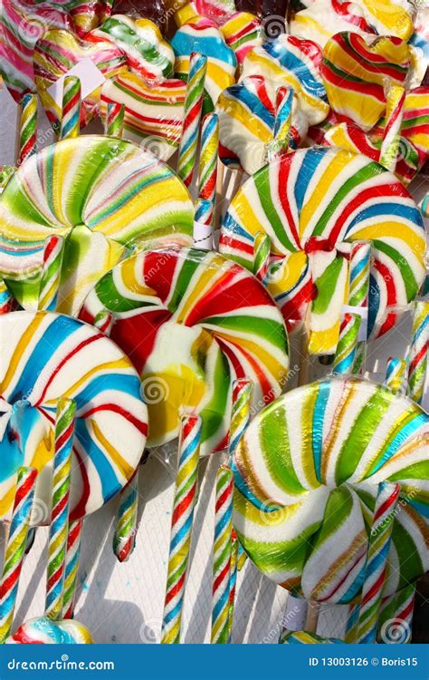 Many Lollipops Stock Photo Image Of Dessert Sugar Candy 13003126