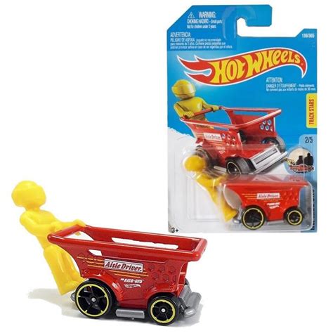 Hot Wheels Aisle Driver Vermelho Dtx Mattel Carrinho De Brinquedo Magazine Luiza