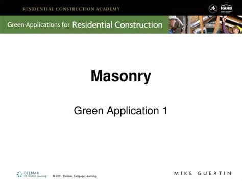 Ppt Masonry Powerpoint Presentation Free Download Id3991632