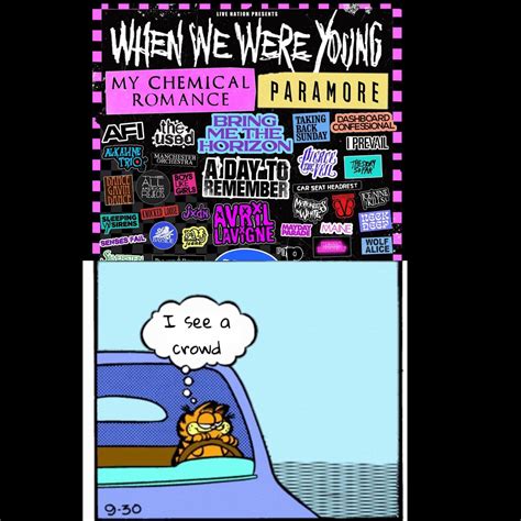 Kept seeing this flyer of a bunch of big emo bands getting together