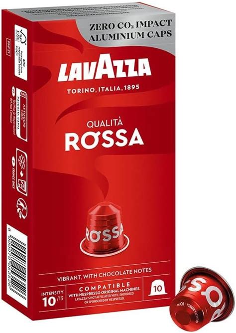 Капсулы Lavazza ALU Qualita Rossa, 10 шт - купить с доставкой по ...