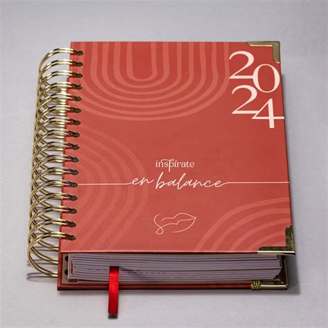 AGENDA INSPÍRATE 2024, para vivir una vida en equilibrio. Una agenda