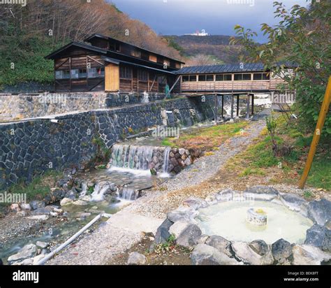 Nasuyumoto Hot Spring Tochigi Prefecture Japan Stock Photo Alamy