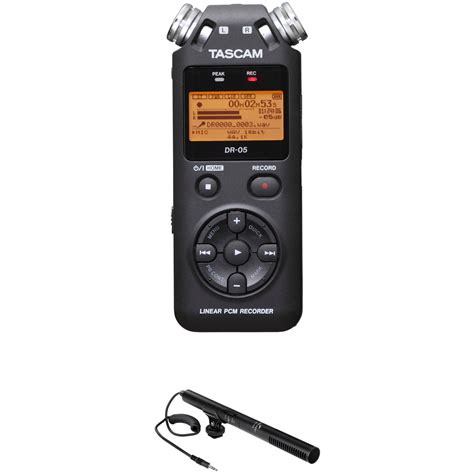 Tascam DR-05 Digital Audio Recorder Kit with Shotgun Microphone