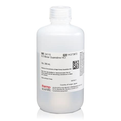 M Guanidine Hcl Solution