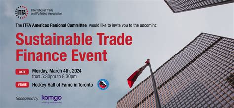 itfa americas sustainable trade finance event toronto