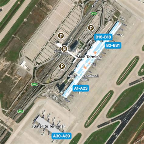 Athens Airport Map: Guide to ATH's Terminals