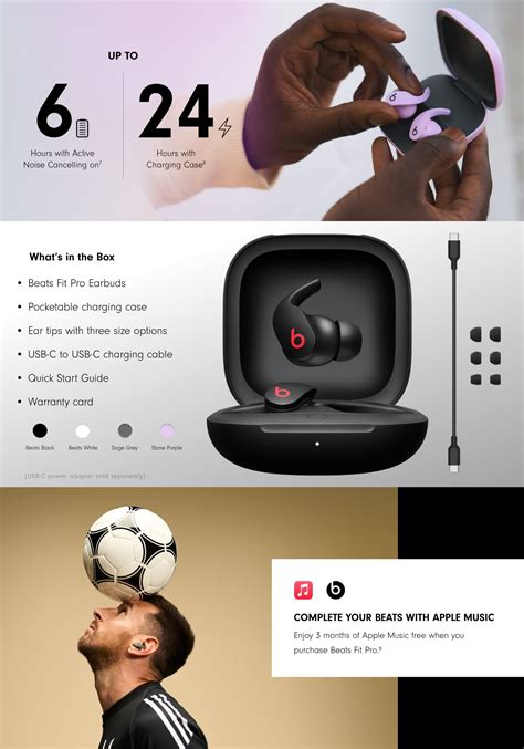 Beats Fit Pro (1st Gen) - True Wireless Noise Cancelling Earbuds