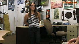 Big Tits Babe With Glasses Screwed Hard By Pawn Keeper Xnxx