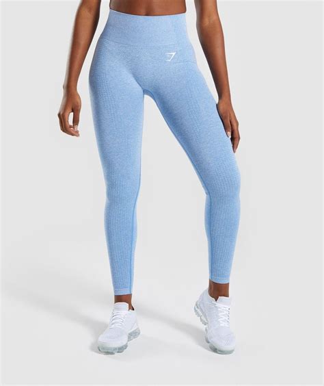 Gymshark Vital Seamless Leggings Blue Women S Vital Seamless