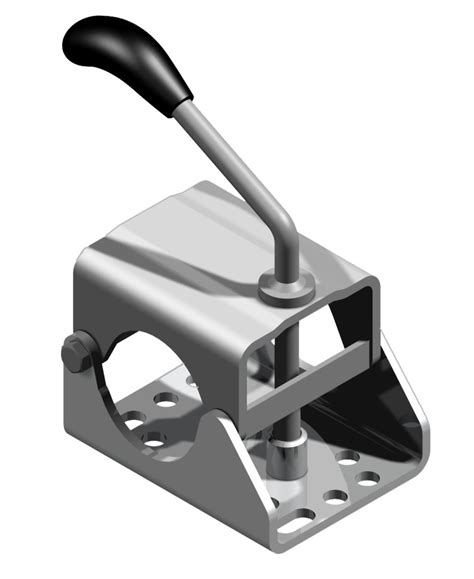 Хомут опорного колеса LB48