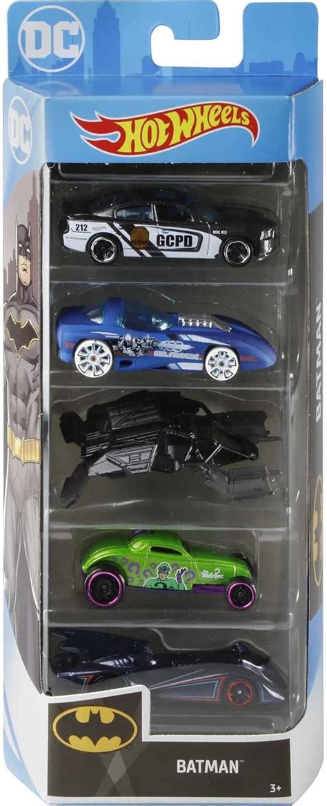 Amazon Hot Wheels Batman Vehicles 5 Pack Toys Games