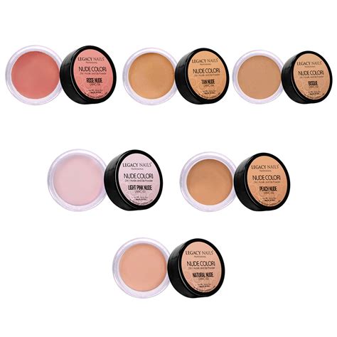 Polvo Acrílico NUDE COLORI EN LEGACY NAILS Gloria Saltos