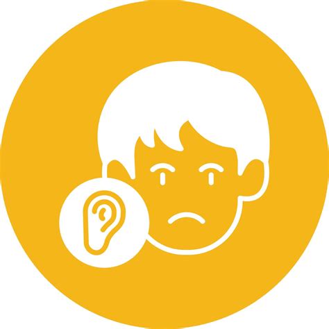 Inner Ear Ache Glyph Multi Color Circle 72475988 Vector Art at Vecteezy