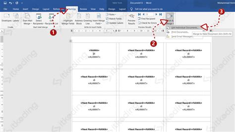 Cara Print Di Kertas Label 109 Delinewstv