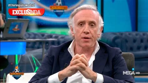 Eduardo Inda Cambia El Pie En El Chiringuito Nuevos Planes Del Real Madrid