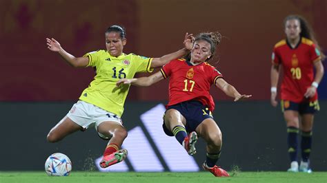 Espa A Colombia Resumen Resultado Y Goles