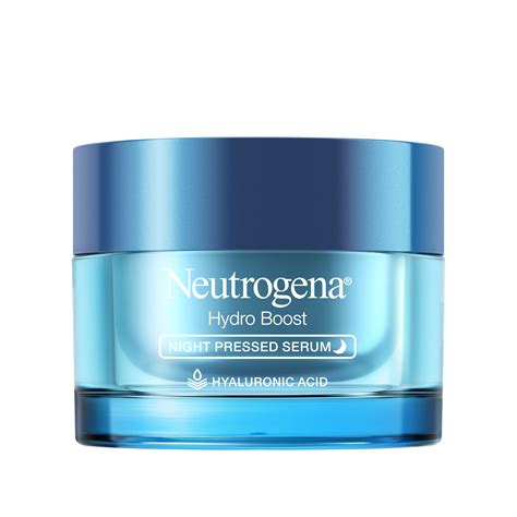 Neutrogena Hydro Boost Hyaluronic Acid Pressed Night Serum, 1.7 oz