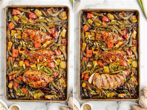 Sheet Pan Teriyaki Chicken With Vegetables (One-Pan Dinner) - Together