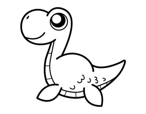 Dibujos De Beb Dinosaurio Para Colorear Para Colorear Pintar E