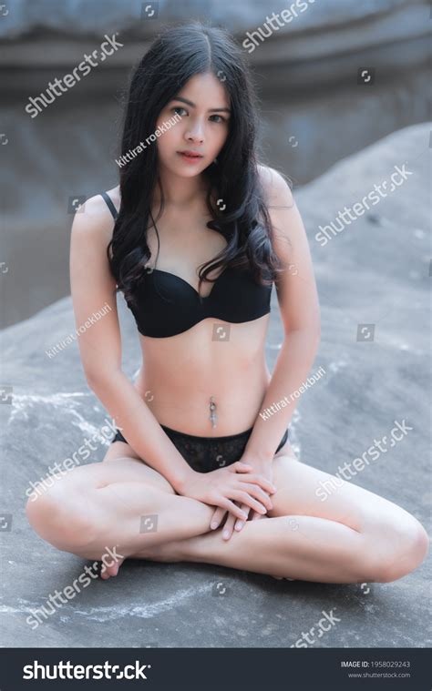 Portrait Asian Sexy Woman Wear Bikini Stock Photo 1958029243 Shutterstock