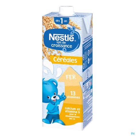 Nestle Lait Croissance Cereales Tetra 1l Pharma Online