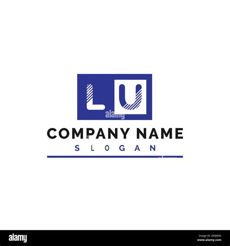 Lu logo design hi-res stock photography and images - Alamy 