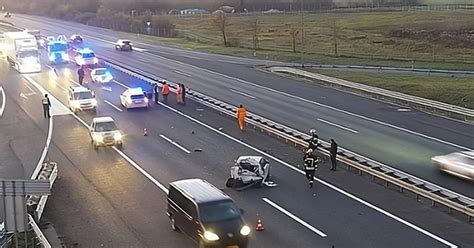 Težak udes na auto putu u Hrvatskoj auto smrskan