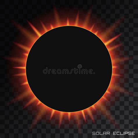 Solar Eclipse Transparent Stock Illustrations Solar Eclipse