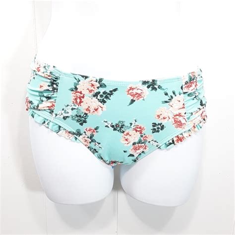 Hot Topic Swim Hot Topic Bow Back Floral Bikini Bottom Poshmark