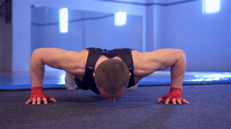 Man Doing Push Ups Stock Footage SBV 322576142 Storyblocks