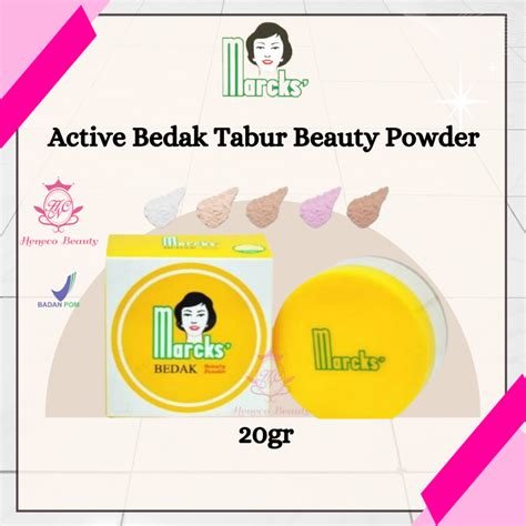 Jual Original Bpom Marck S Marcks Active Bedak Tabur Beauty Powder