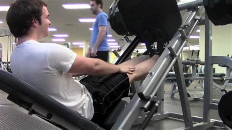 How To Do Leg Press Calf Raises Youtube