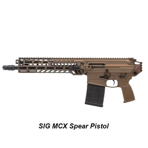 Sig Spear Sig Mcx Spear Pistol Sig Sauer Mcx Spear 308 Pistol