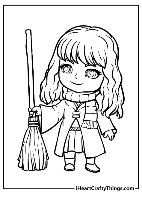 Harry Potter Quidditch Coloring Pages