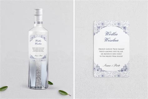 Naklejki na alkohol - Ornaments Motyw 1