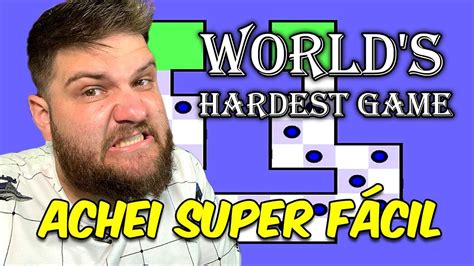Mais Difícil Do Mundo - O JOGO MAIS DIFÍCIL DO MUNDO? | World's Hardest Game - YouTube
