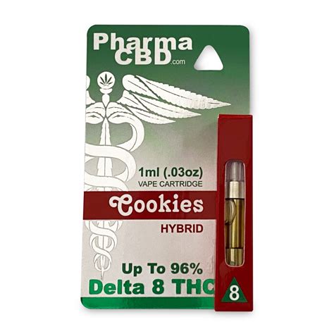 PharmaCBD Cookies Delta 8 THC Vape Cartridge CannaBuddy