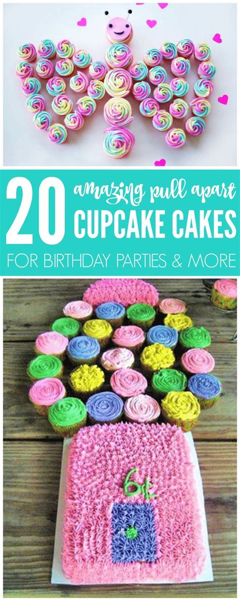 I Am Loving These Cupcake Cake Ideas That You Can Try Today There Are