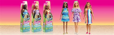 Amazon Barbie Loves The Ocean Beach Themed Doll Inch Curvy Brunette Made From
