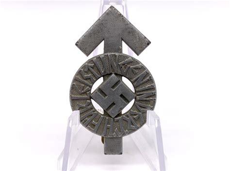 Hj Proficiency Badge Silver Personalized Wwii Foxhole Militaria