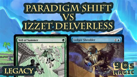 UR Delver Vs Paradigm Shift Combo MTG Legacy YouTube