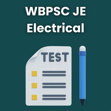 WBPSC JE Electrical Mock Test Series 2024