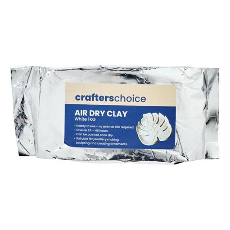 Crafters Choice Air Dry Clay 1kg White